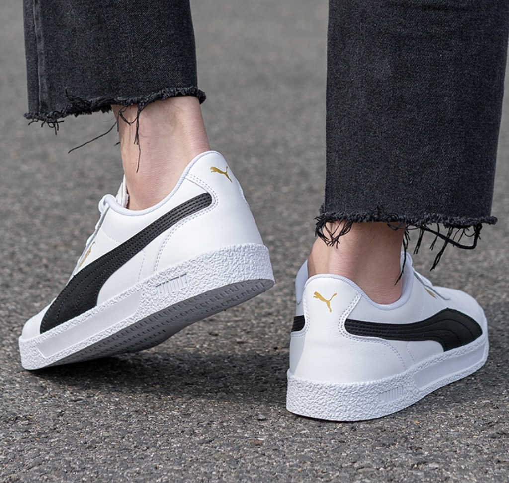 Giày Puma Club Zone ‘White Black’ 383919-04 - Ảnh 5