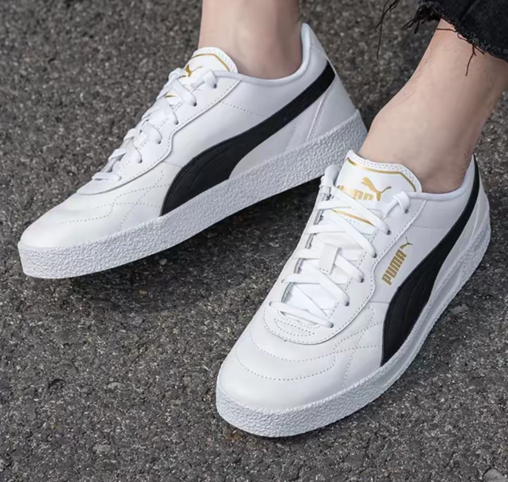 Giày Puma Club Zone ‘White Black’ 383919-04 - Ảnh 3