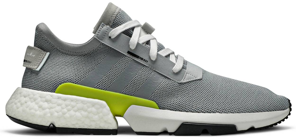Giày Adidas POD S3.1 'Grey Two Shock Yellow' B37363