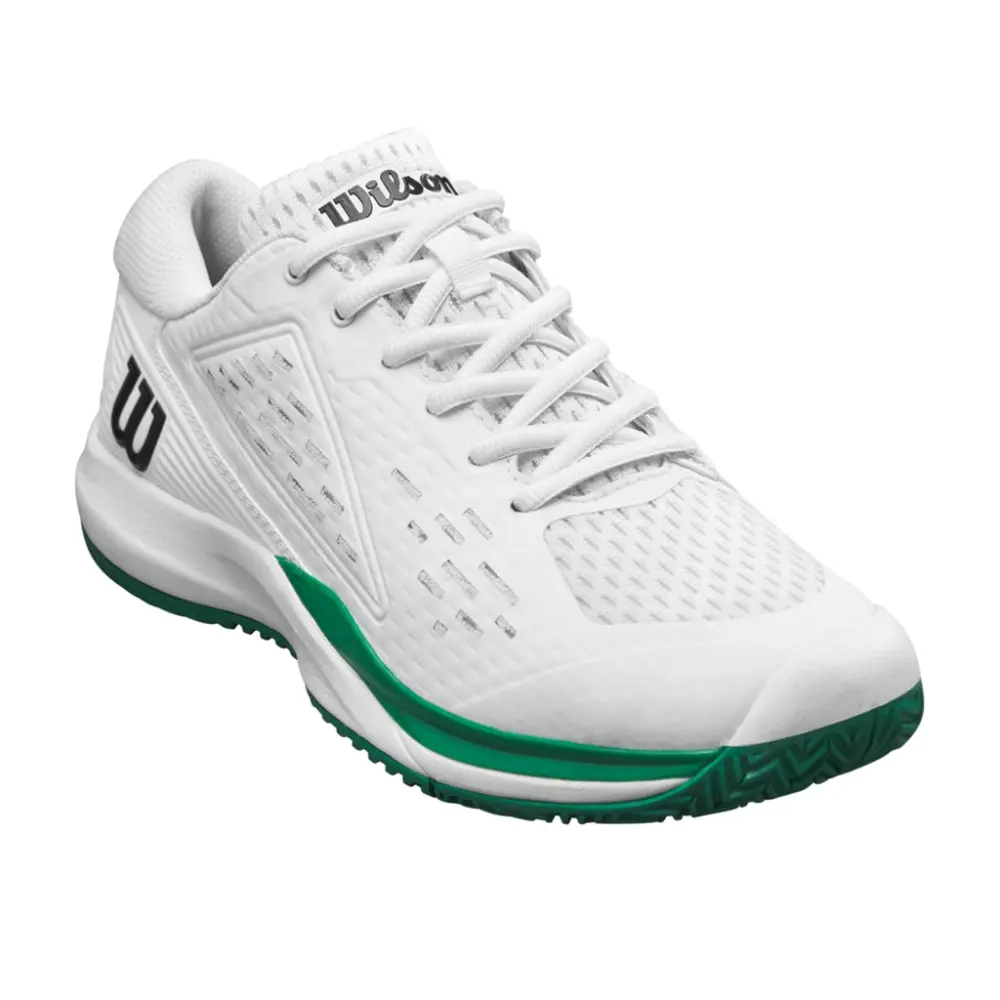 Giày Wilson Rush Pro Ace Junior ‘White Green’ WRS335310 - Ảnh 3