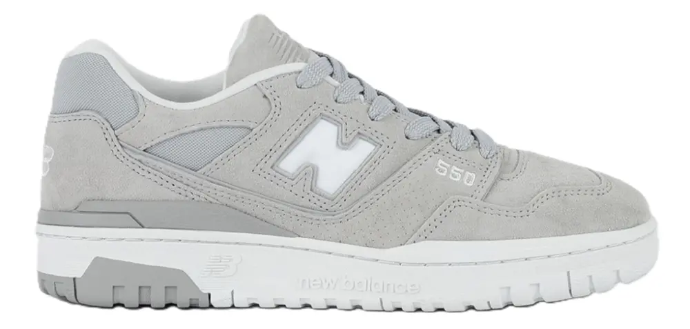 Giày New Balance 550 Suede ‘White Grey’ BB550UCG