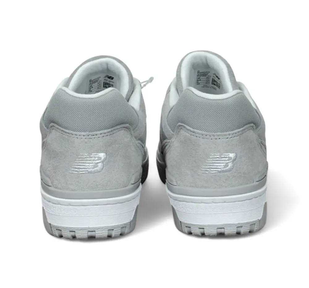 Giày New Balance 550 Suede ‘White Grey’ BB550UCG - Ảnh 4