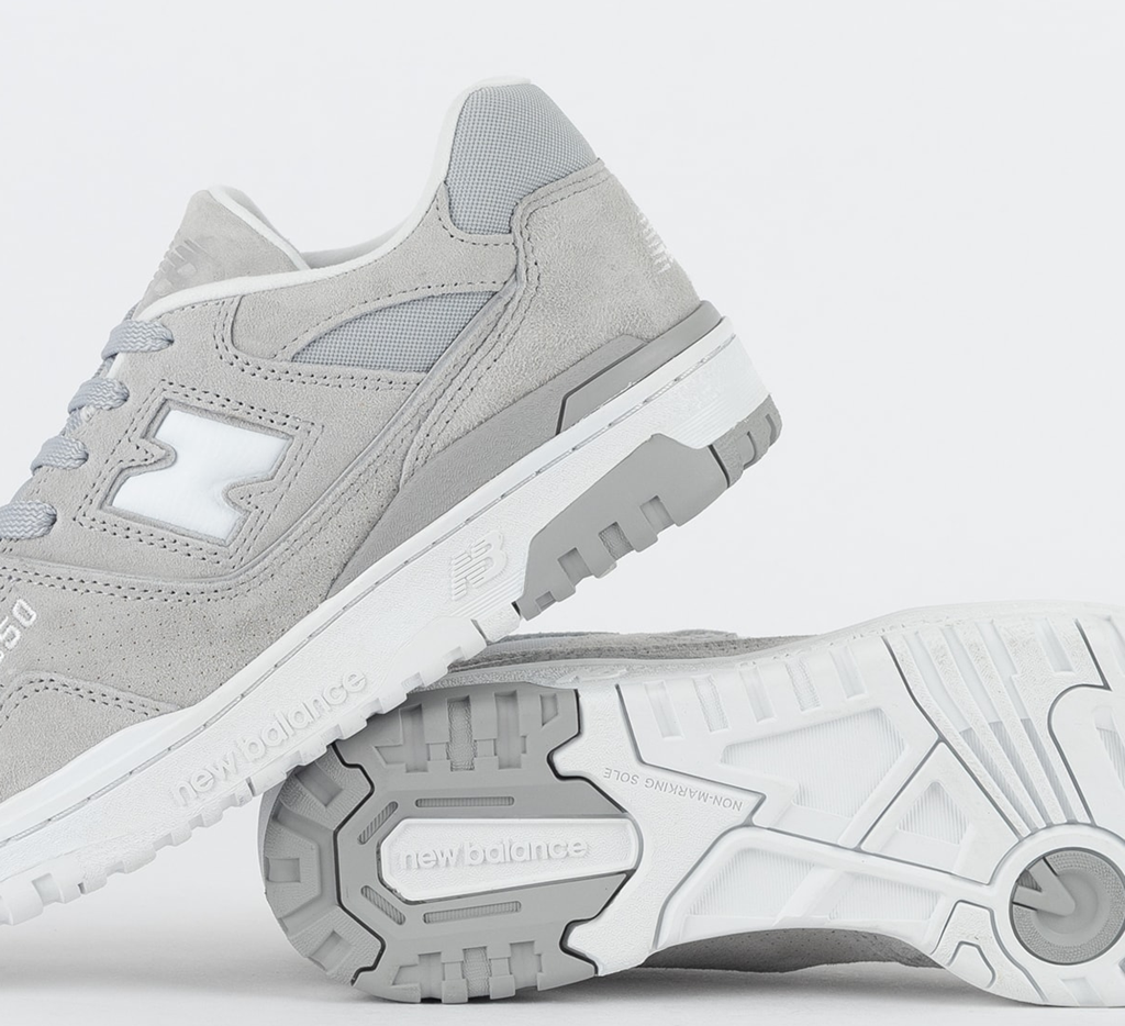 Alternative view of Giày New Balance 550 Suede ‘White Grey’ BB550UCG