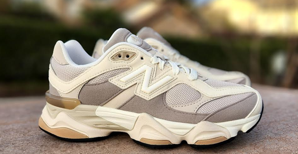 Giày New Balance 9060 ‘Linen Timberwolf’ GC9060BC - Ảnh 3