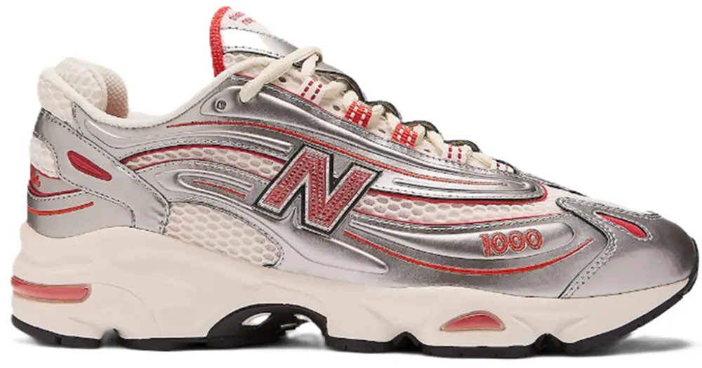 Giày New Balance 1000 thisisneverthat 'Metallic Silver Red' M1000TI