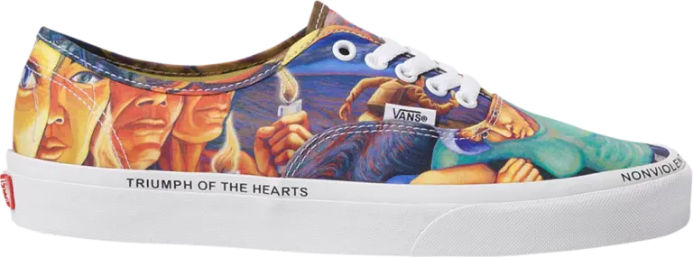 Giày Vans Authentic x MOCA ‘Triumph of the Hearts’ VN0A5KRDYQ8