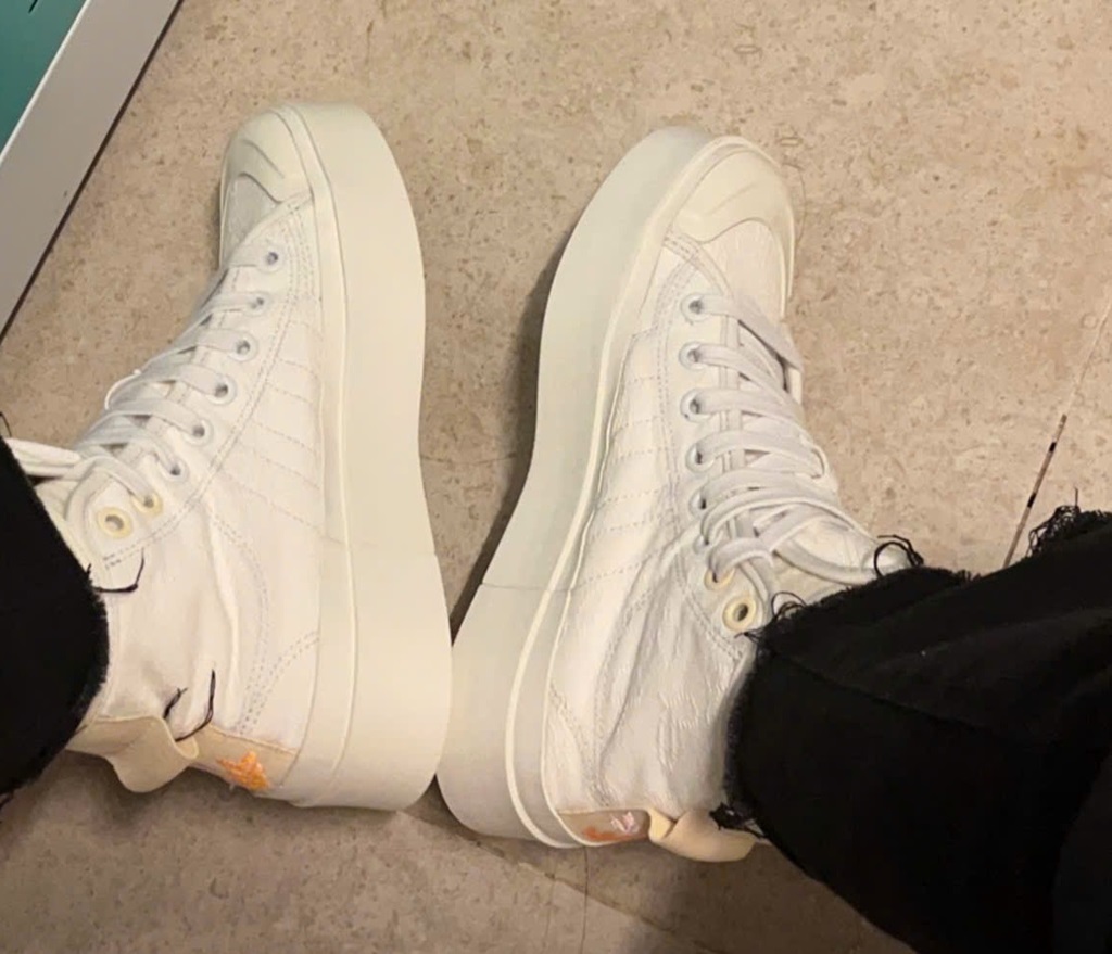 Giày Adidas Nizza Bonega Mid ‘White’ GZ4299 - Ảnh 7