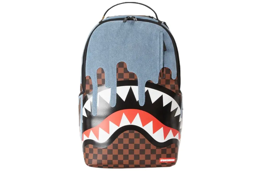 Balo Sprayground Shark Mouth ‘Brown Blue’ W1045724