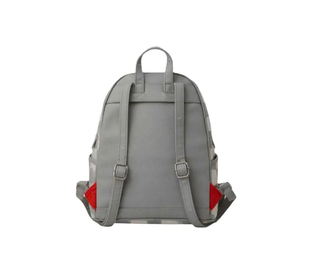 Balo Sprayground Shark Mouth Medium ‘Grey’ 910B6900NSZ - Ảnh 3