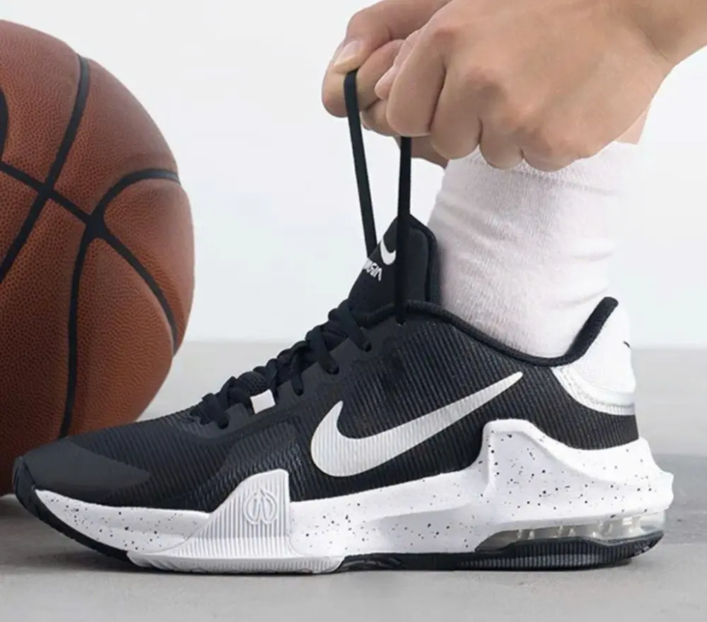 Giày Nike Air Max Impact 4 ‘Black White’ DM1124-011 - Ảnh 3