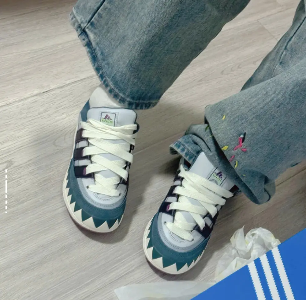 Giày Adidas Adimatic Low Clear ‘Grey Cloud White’ IE3917 - Ảnh 4