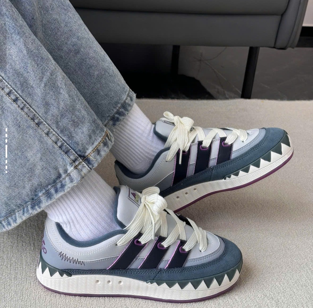 Alternative view of Giày Adidas Adimatic Low Clear ‘Grey Cloud White’ IE3917