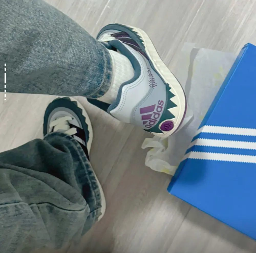 Giày Adidas Adimatic Low Clear ‘Grey Cloud White’ IE3917 - Ảnh 5