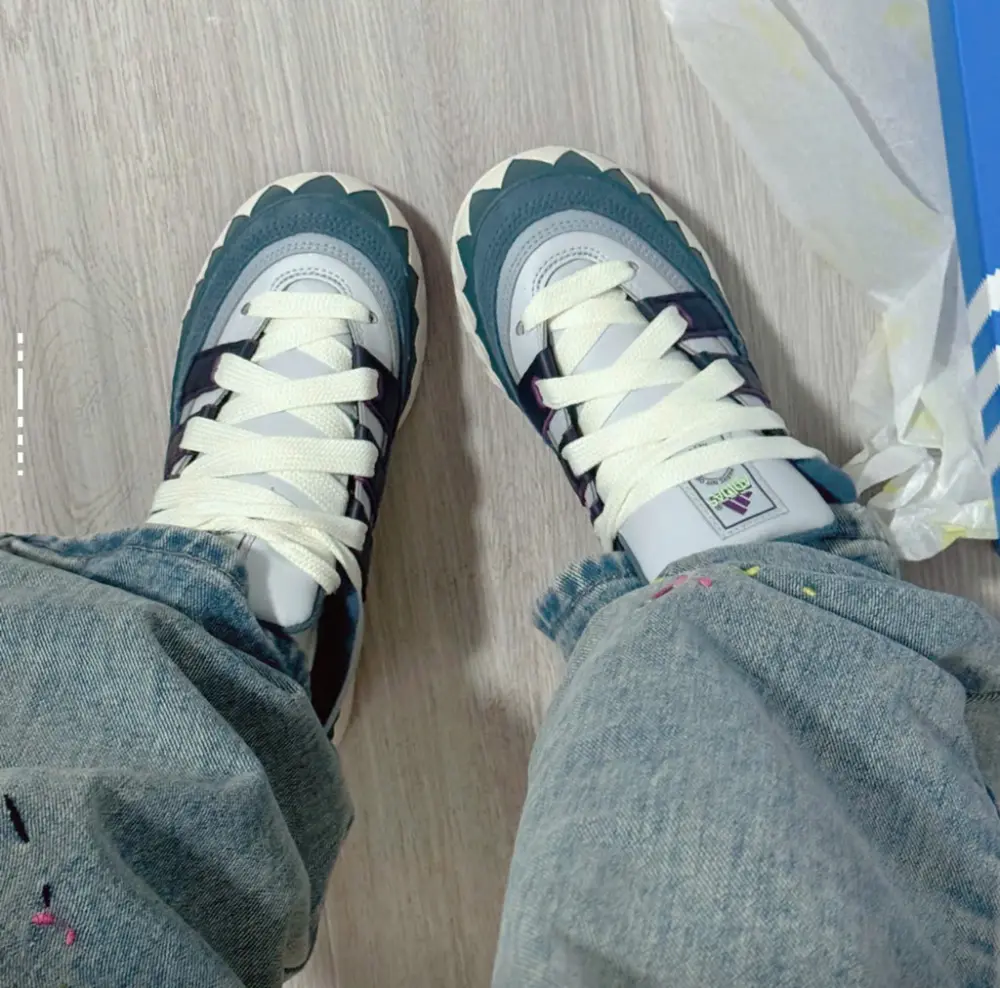 Giày Adidas Adimatic Low Clear ‘Grey Cloud White’ IE3917 - Ảnh 6