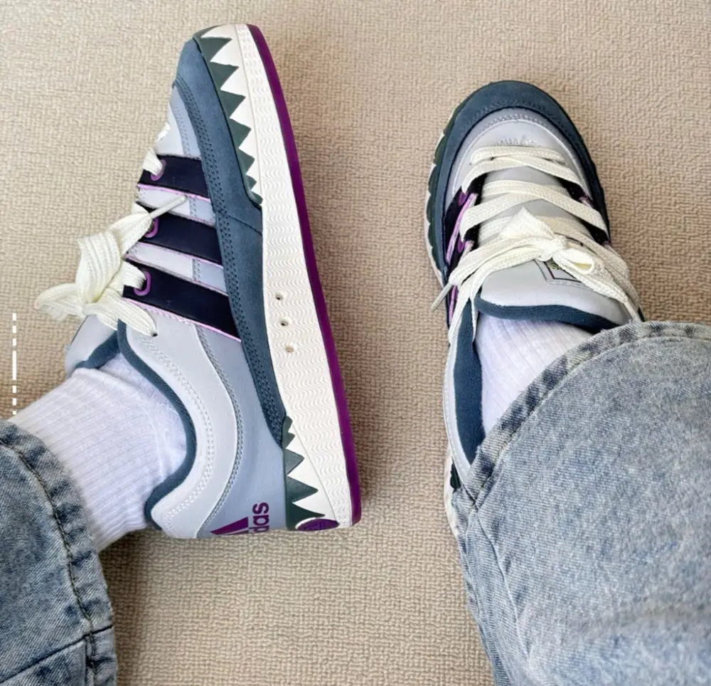 Giày Adidas Adimatic Low Clear ‘Grey Cloud White’ IE3917 - Ảnh 3