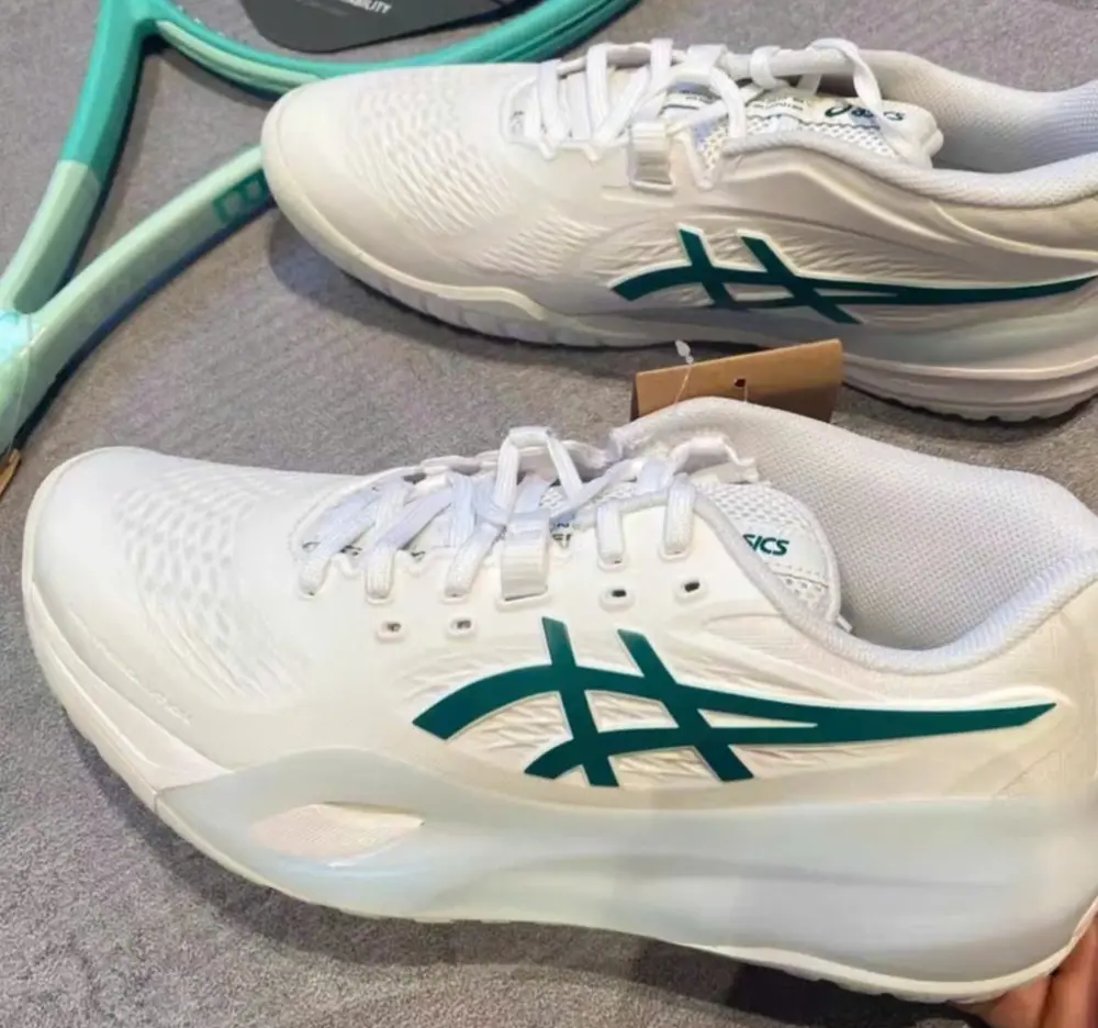 Alternative view of Giày Asics Gel-Resolution X ‘White Green’ 1042A279-103
