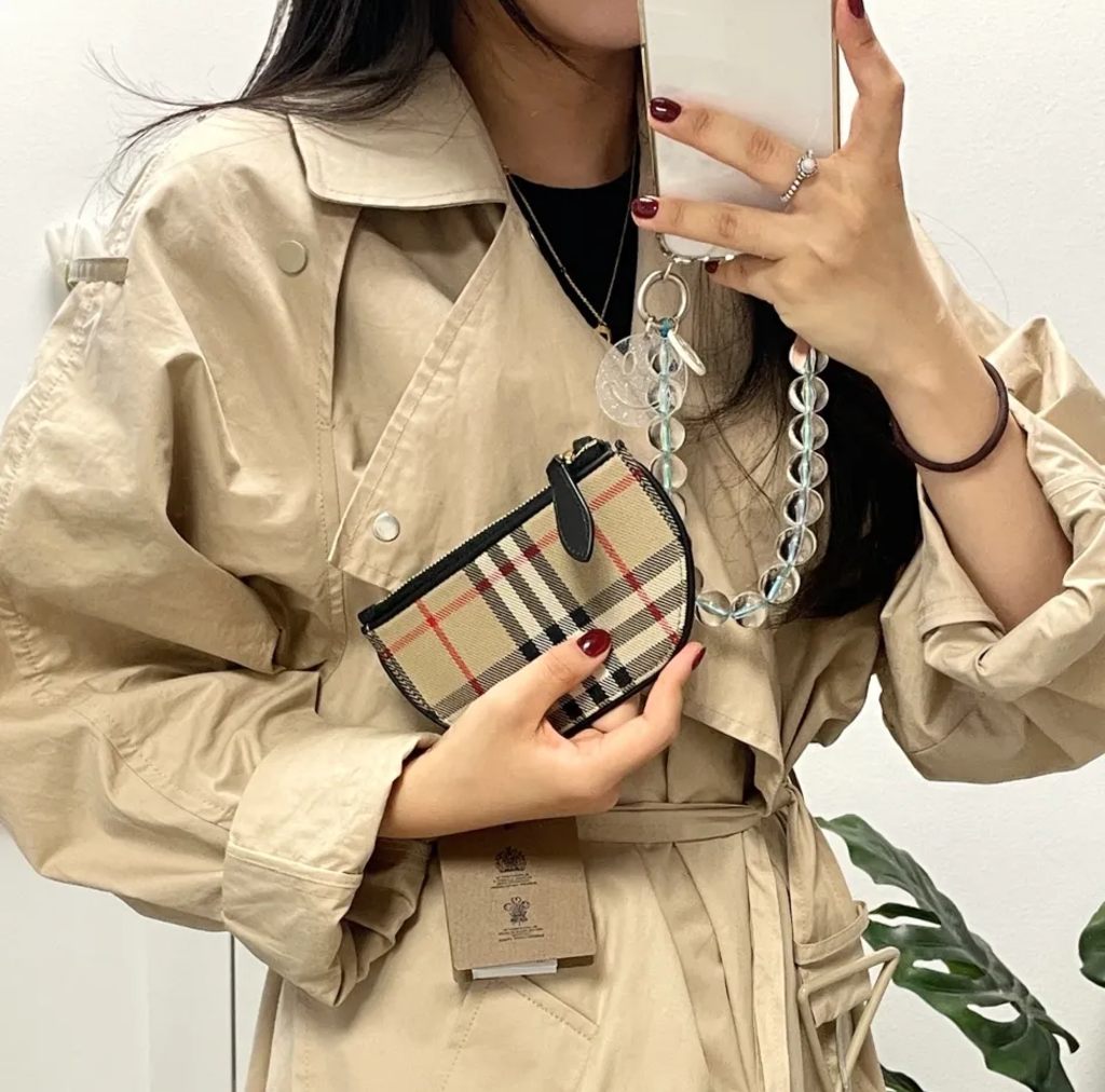 Alternative view of Ví Burberry Vintage Wallet ‘Beige’ 80450311