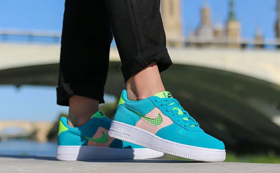 Alternative view of Giày Nike Air Force 1 LV8 ‘Oracle Aqua’ CJ4093-300