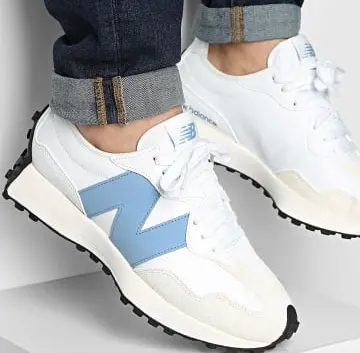 Alternative view of Giày New Balance 327 ‘White Blue Laguna’ U327SKB