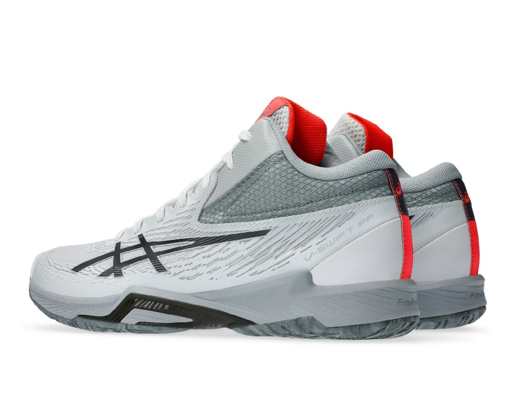 Alternative view of Giày Asics V-SWIFT FF MT 4 'White Gunmetal' 1053A064-102