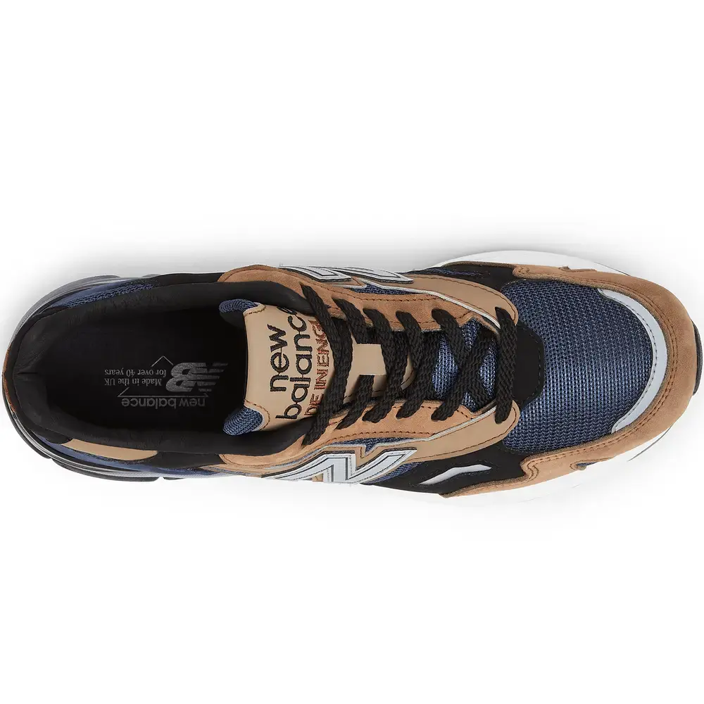 Giày New Balance 920 MiUK ‘Navy Beige Black’ M920INV - Ảnh 4