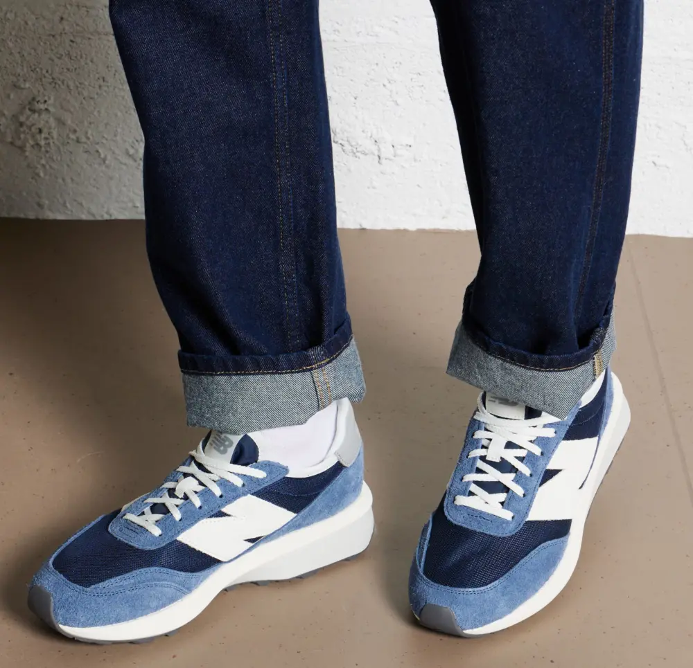 Alternative view of Giày New Balance 370 ‘Navy White’ U370AG
