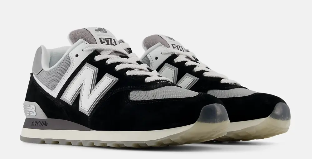 Alternative view of Giày New Balance 574 ‘Black White’ U574PBB