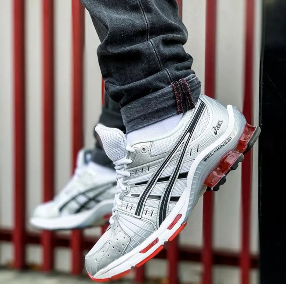 Giày ASICS Gel-Kinsei OG ‘White Black Red’ 1021A117-101 - Ảnh 6