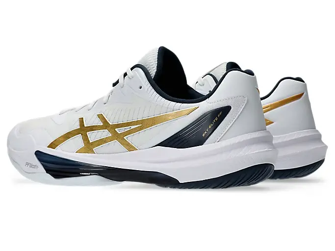 Giày Asics Sky Elite FF 3 ‘White Pure Gold’ 1051A080-101 - Ảnh 4