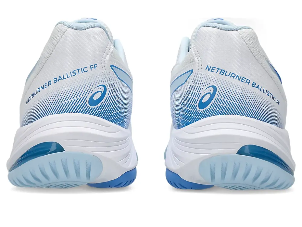 Giày Asics Netburner Ballistic FF 3 ‘White Blue Coast’ 1052A069-111 - Ảnh 3