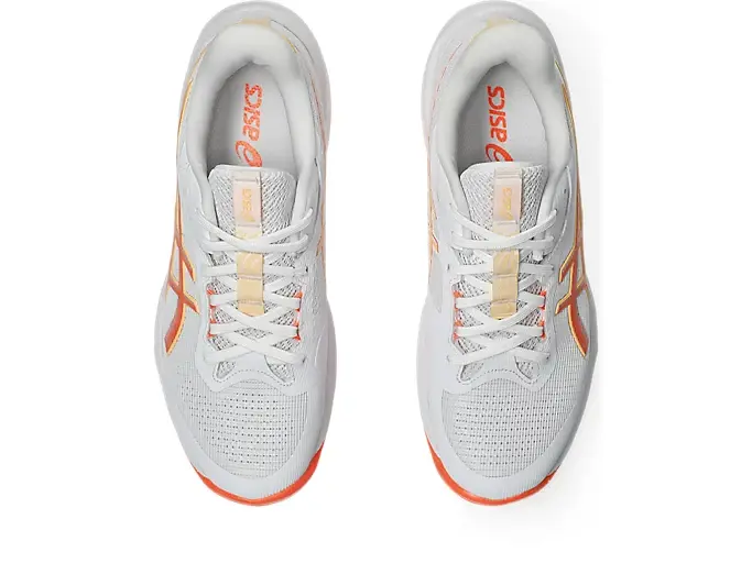 Giày Asics Netburner Ballistic FF 4 ‘White Vivid Coral’ 1052A083-101 - Ảnh 5