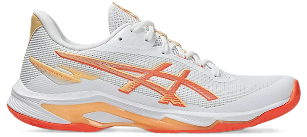 Giày Asics Netburner Ballistic FF 4 ‘White Vivid Coral’ 1052A083-101
