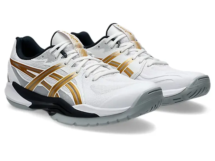 Alternative view of Giày Asics Powerbreak FF ‘White Rich Gold’ 1071A101-101