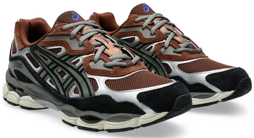 Alternative view of Giày ASICS GEL-NYC 'Reddish Brown' 1203A383-200