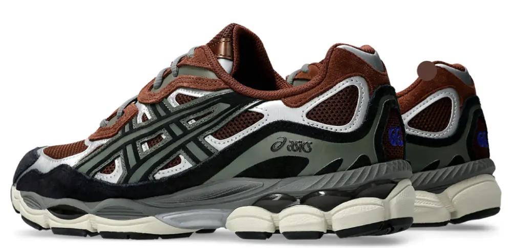 Giày ASICS GEL-NYC 'Reddish Brown' 1203A383-200 - Ảnh 3
