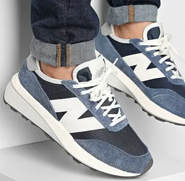 Giày New Balance 370 ‘Navy White’ U370AG - Ảnh 3