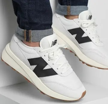 Alternative view of Giày New Balance 370 ‘Sea Salt Black Cement’ U370CA