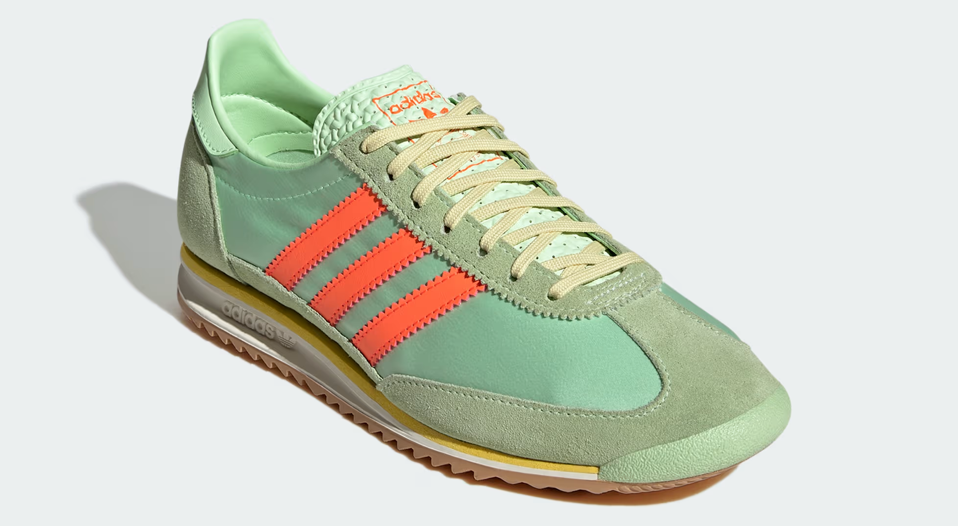Giày Adidas SL 72 OG ‘Semi Green Spark Solar Orange’ JI0197 - Ảnh 5