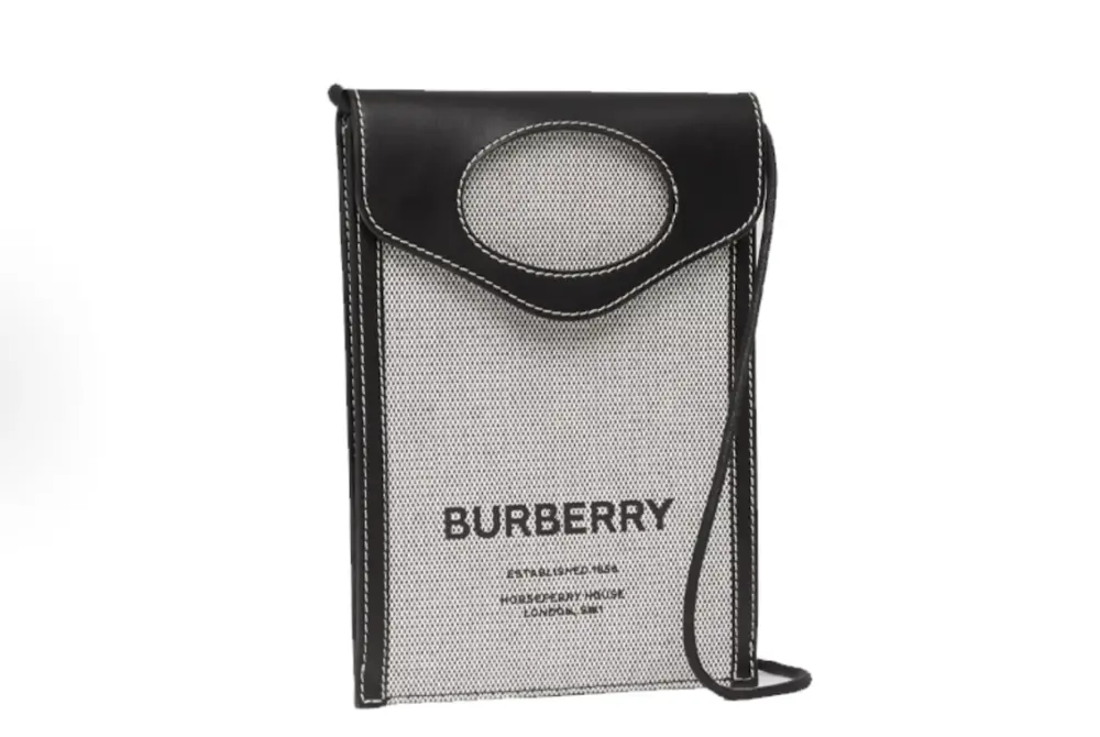 Túi Burberry Crossbody Phone Bag ‘Grey’ 80400911 - Ảnh 3