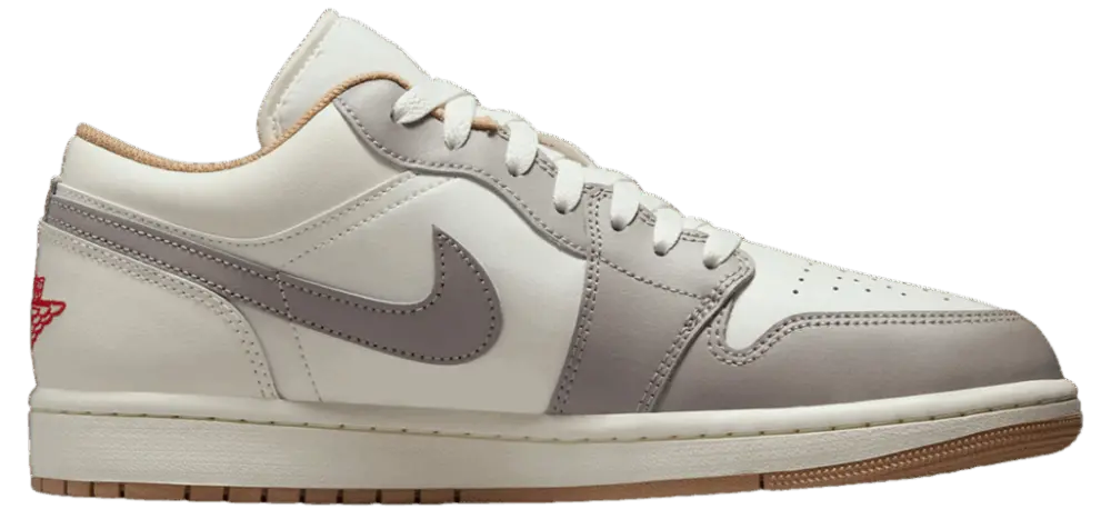 Giày Nike Air Jordan 1 Low ‘Red College Grey’ 553558-169