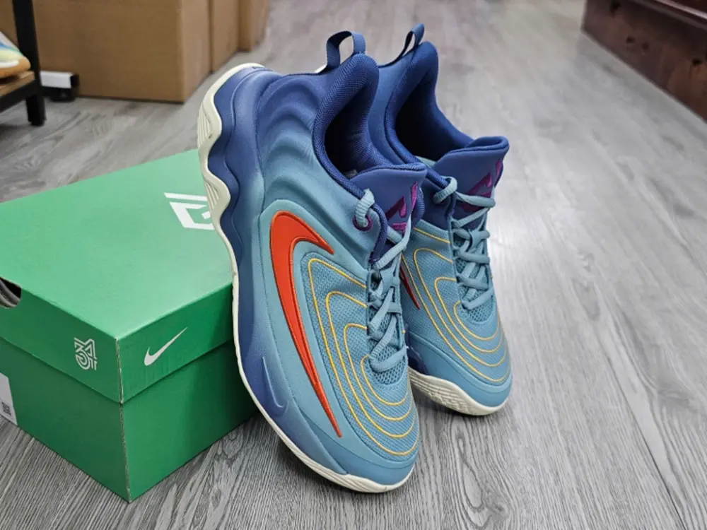 Giày Nike Giannis Immortality 4 'Denim Turquoise' FZ6734-400 - Ảnh 3