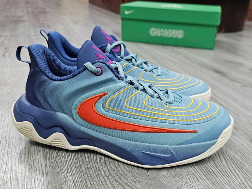 Alternative view of Giày Nike Giannis Immortality 4 'Denim Turquoise' FZ6734-400