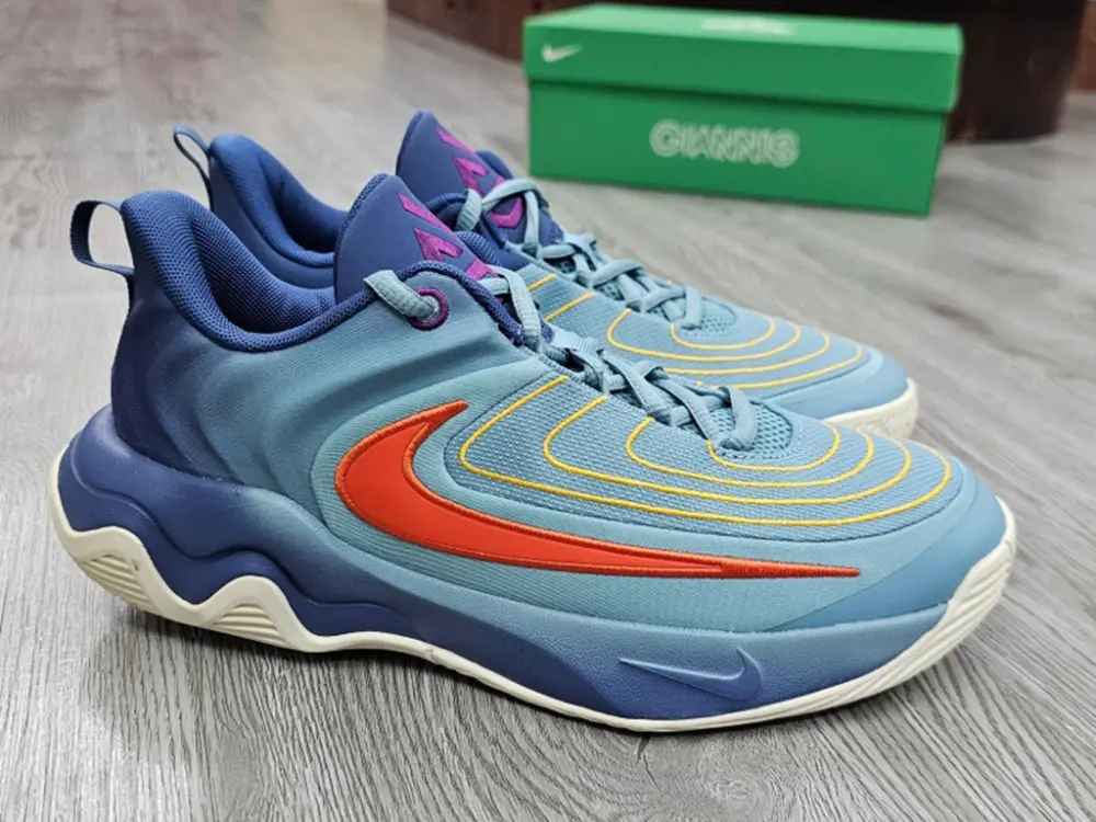 Alternative view of Giày Nike Giannis Immortality 4 'Denim Turquoise' FZ6734-400