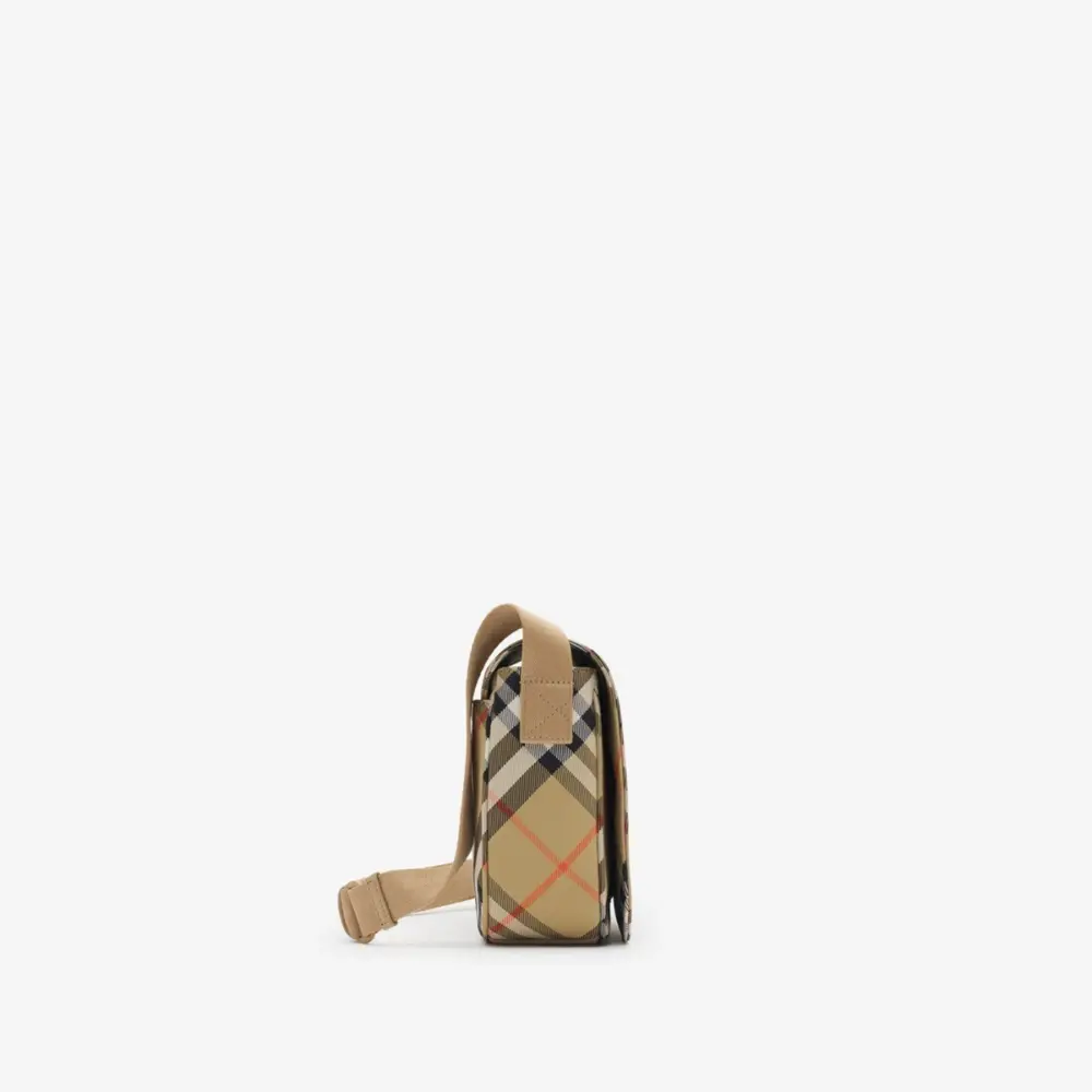 Túi Burberry Checked Messenger Bag ‘Beige’ 80895061 - Ảnh 3
