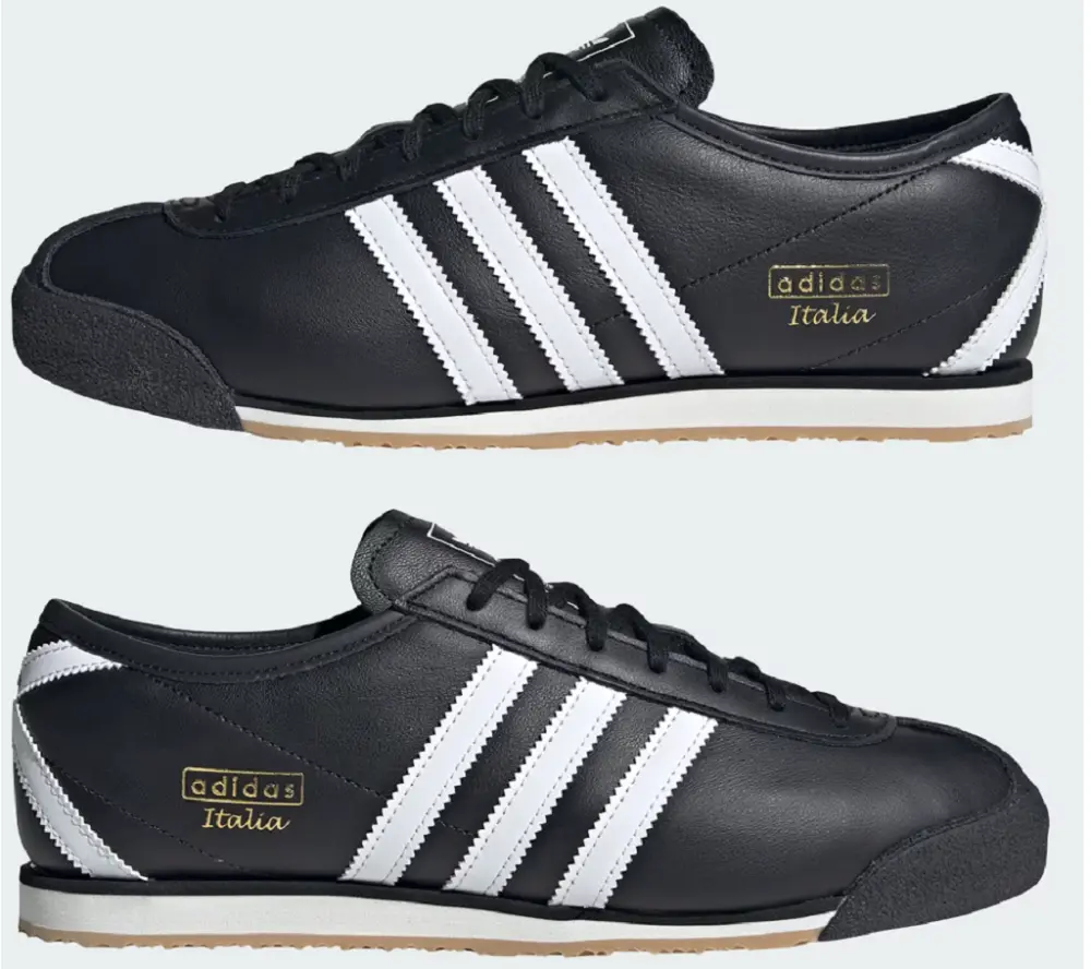 Giày Adidas Italia 70s ‘Black White Gum’ JS1324 - Ảnh 4