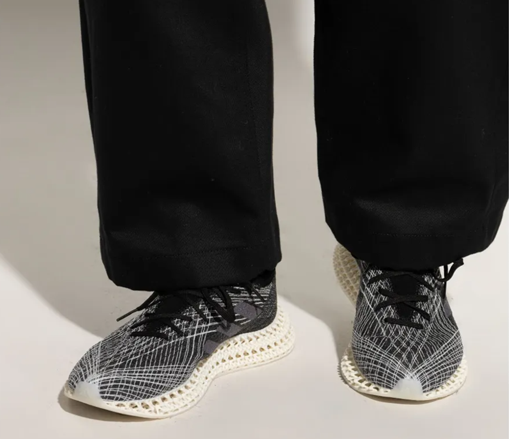 Alternative view of Giày Adidas 4DFWD Strung ‘Core Black Grey’ ID8893