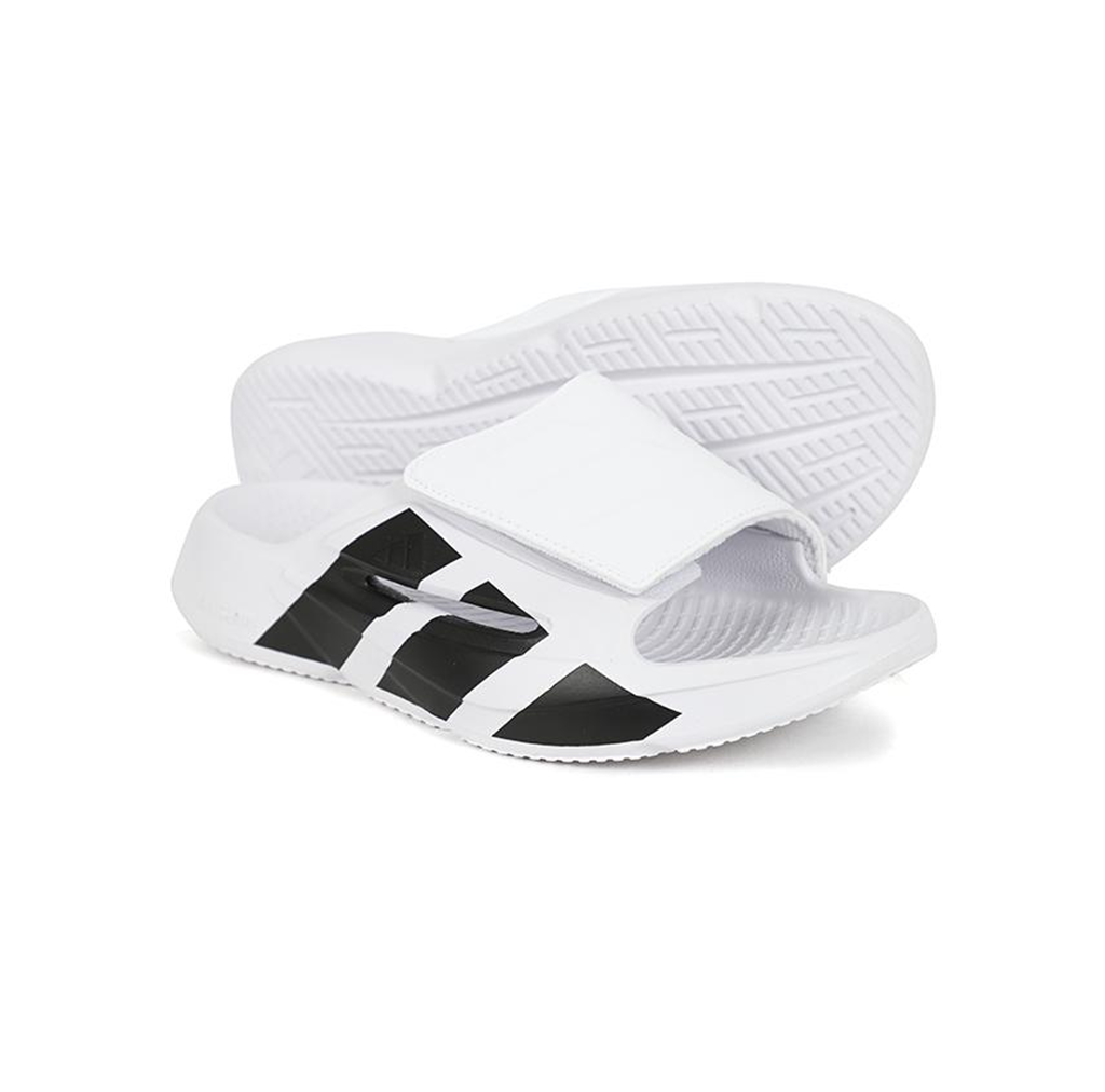 Alternative view of Dép Adidas Lightblaze Slides ‘White Black’ JS3584
