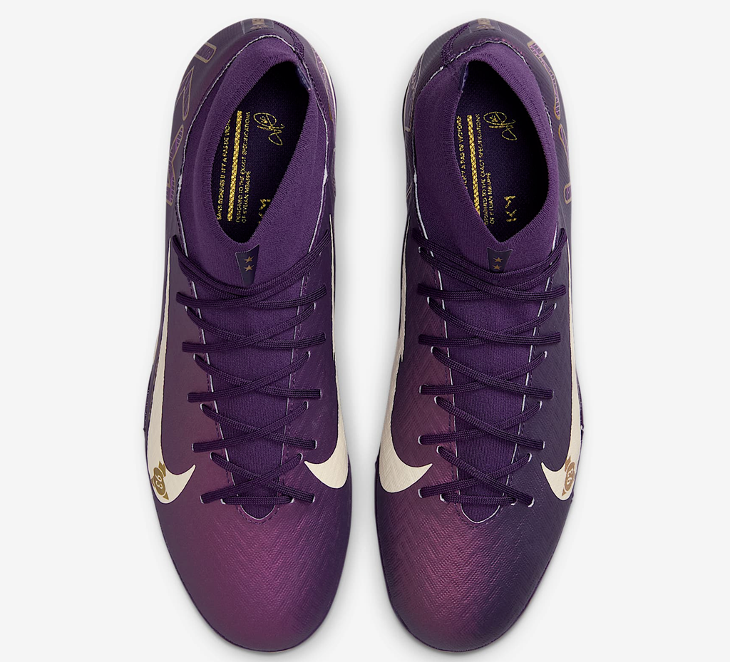 Alternative view of Giày Nike Mercurial Superfly 10 Academy Kylian Mbappé TF ‘Grand Purple’ FQ8333-500