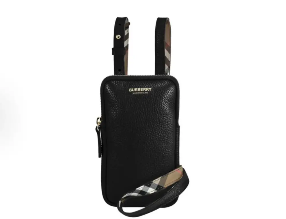 Túi Burberry Phone Case ‘Black’ 80840401 - Ảnh 3