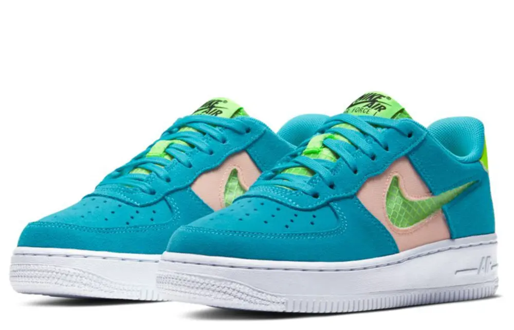 Giày Nike Air Force 1 LV8 ‘Oracle Aqua’ CJ4093-300 - Ảnh 4